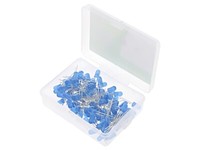 OKLEDT5100B5 5Mm Blau 500Mcd 30° 20Ma 2,7-3,4V PlastikbehäLter 100Stk. Optosuppl