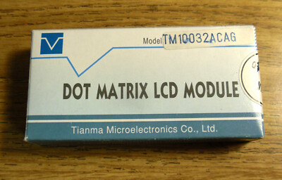 100x32 LCD Display - Tianma TM10032ACAG - New in Box