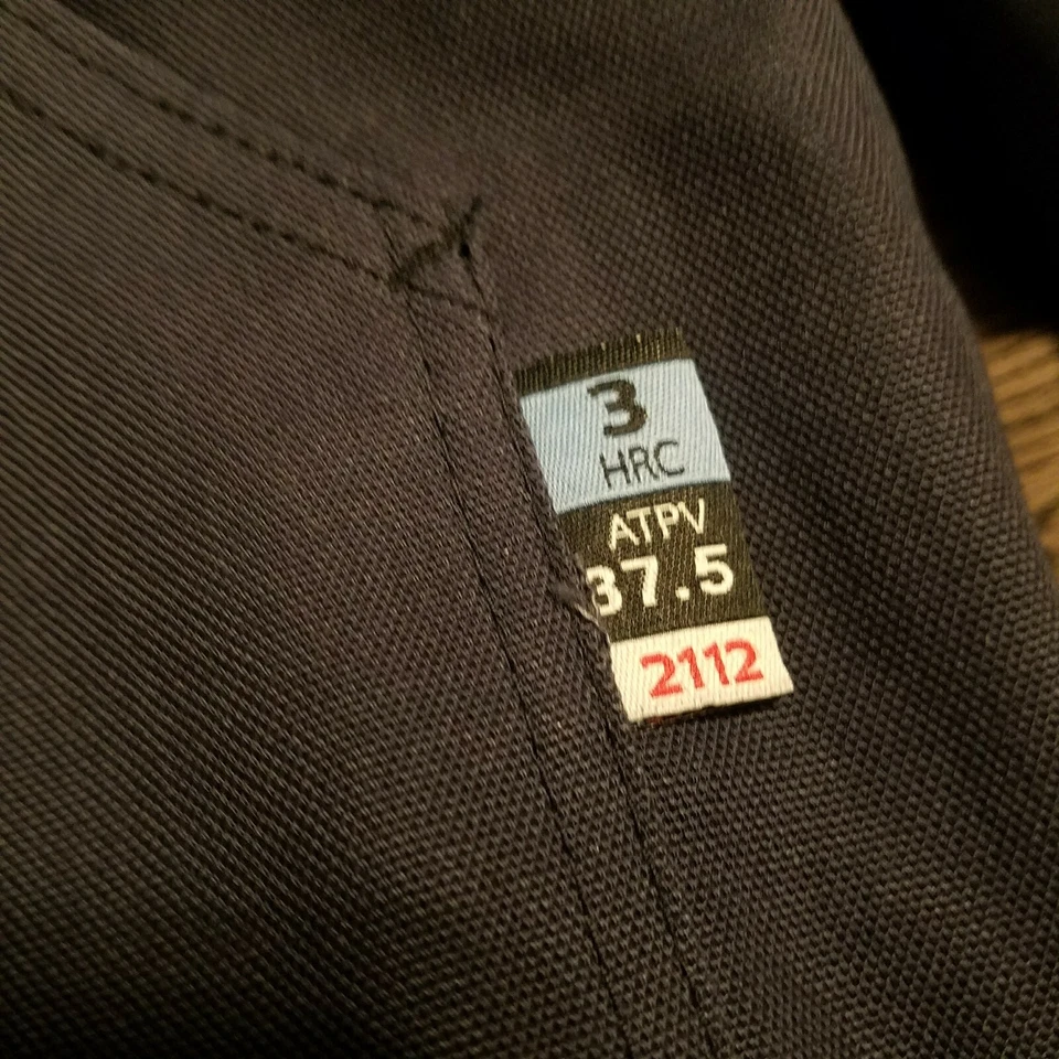 WALLS FR Flame Resistant Insulated Work Jacket Winter coat Heavy Blue Mens 3XL - Image 3 of 4