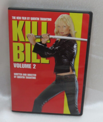 Kill Bill Volume 2 - DVD with Case - David Carradine - Uma Thurman - 2004