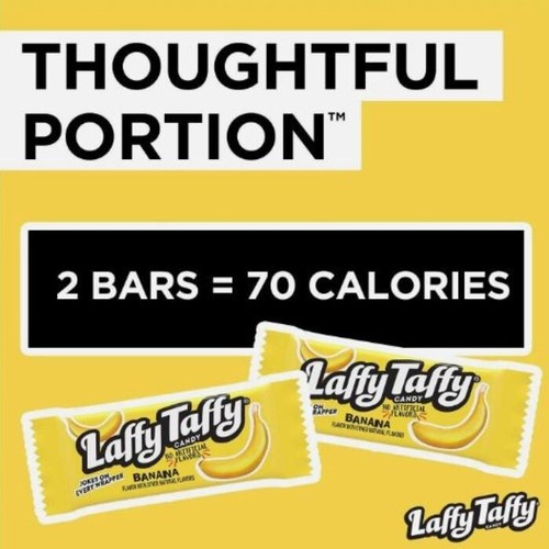 Banana Taffy Candy – Individually Wrapped Bulk 145 Piece Pack – Chewy Sweets - Picture 7 of 10