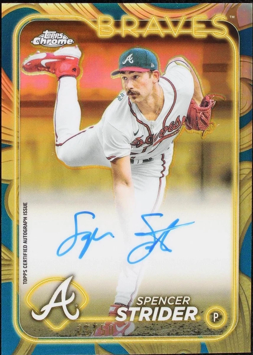 Topps Gold label スペンサーストライダー 直筆サイン 2024 Topps Gilded Collection - Spencer Strider #CGA-SS for sale | eBay