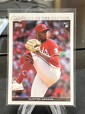 HUNTER GREENE 2022 TOPPS X DEREK JETER CALL OF THE CAPTAIN BASE ROOKIE RC REDS