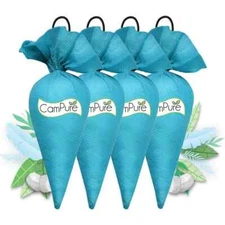 CamPure Camphor Cone (Original) Pack Of 4 Organic  Air Freshener For Car