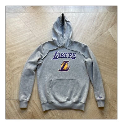 Sweat hoodie Starter NBA Los Angeles Lakers capuche large boxy cargo - Photo 1/4