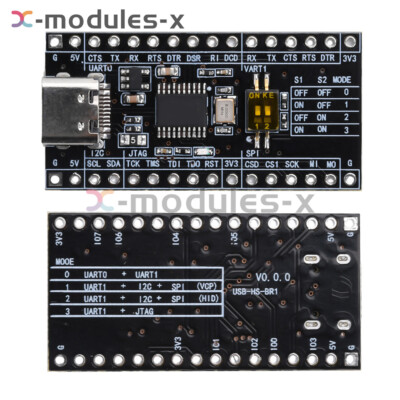 Type-C USB2.0 CH347 Development Board High Speed USB to UART/I2C/SPI/JTAG/GPIO