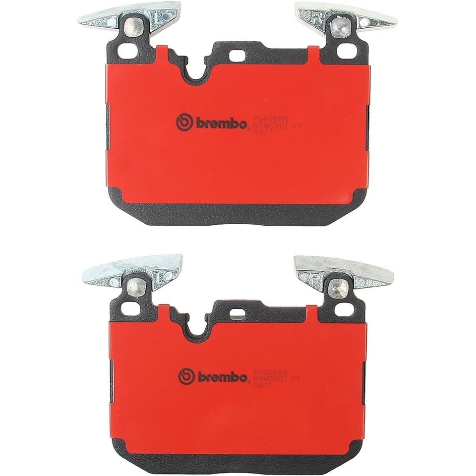 Juego de 2 pastillas de freno de disco delanteras traseras Brembo para BMW 228i 2014-2016 Foto 3 de 4