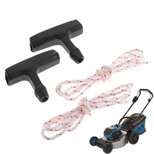 Recoil Pull Start Handle with Rope Cord Kit For Lawn Mower Chainsaw Trimmer