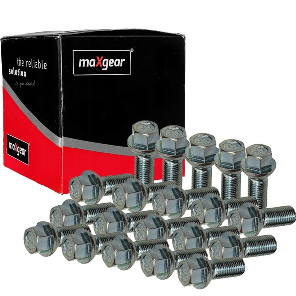 20X Maxgear Radschraube M14X1,5Mm 27Mm FüR Audi Seat Skoda VW Oe: WHT001812 Ford-image