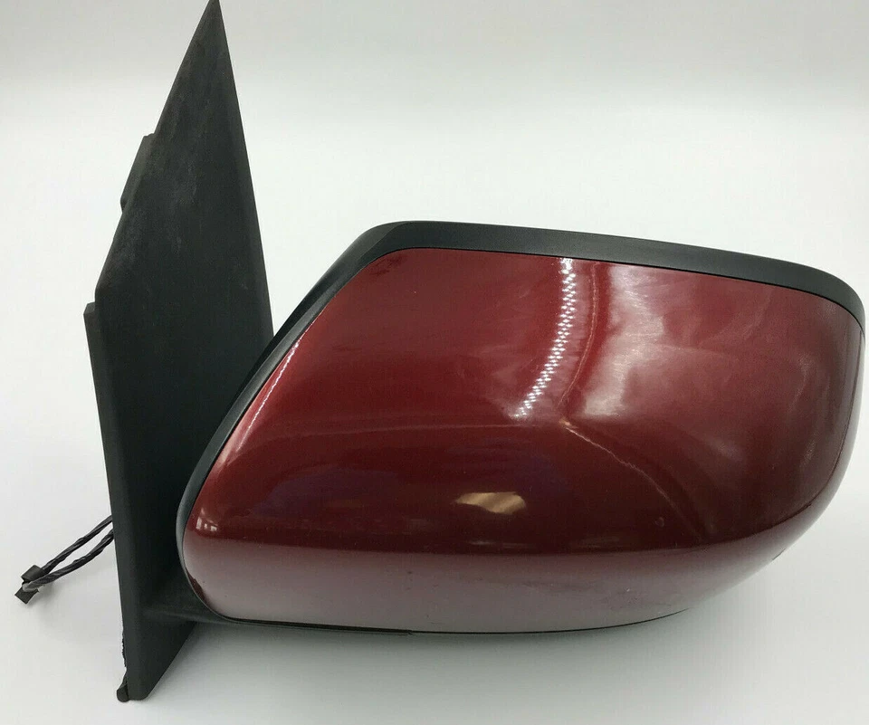 2007-2009 Mazda CX-7 Driver Side View Power Door Mirror Red OEM A02B49034 - Image 2 of 4