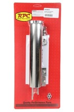 Racing Power Co-packaged Overflow Tank Stainless 2in X 10in Polished R6081x