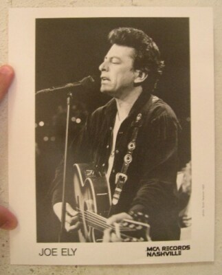Joe Ely Presse Set Foto 8x10