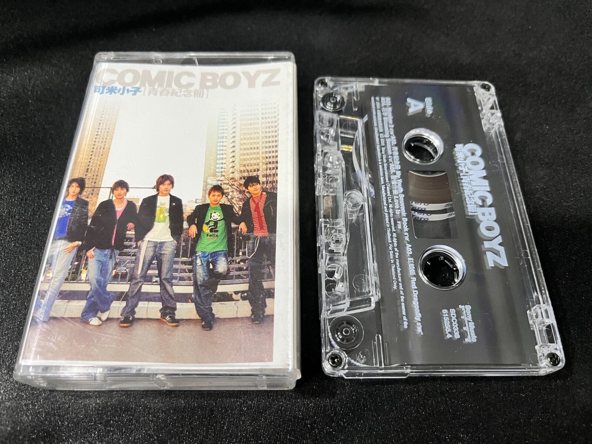 Comic Boyz Youth Souvenir Book 可米小子 2nd Album Cassette Tape