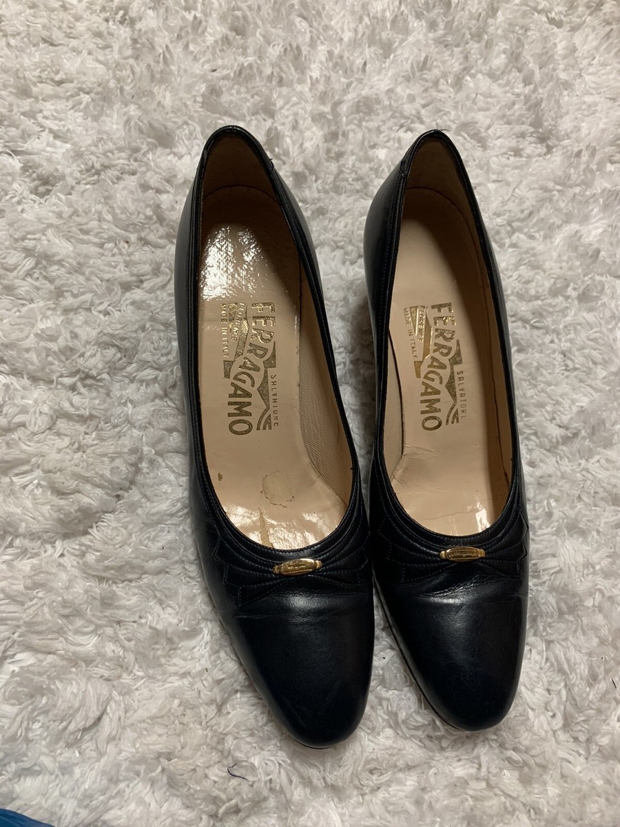 【Vintage】Ferragamo pumps／MADE IN ITALY s-l1200.jpg