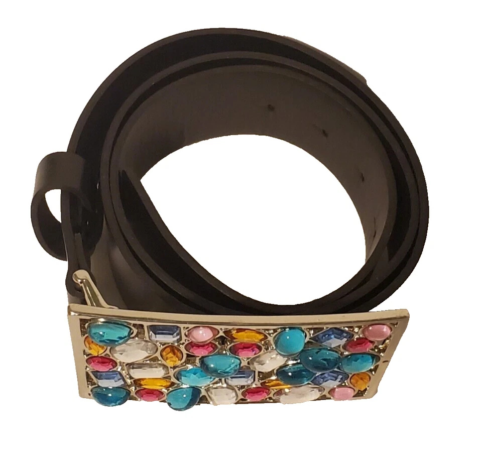 Cinturón Guess Bling Western Stud estrás mediano Foto 3 de 4