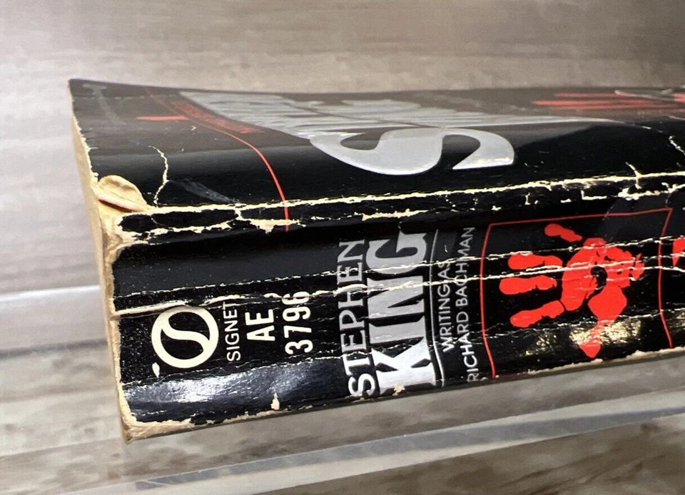 Thinner ~ Stephen King (Richard Bachman) 1985 ~ 1st  Signet Print, 1st Run ~ PB Foto 4 de 4
