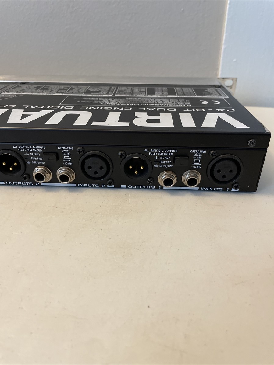 VIRTUALIZER PRO DSP1024P デジタルエフェクトプロセッサー Used Behringer DSP1024P VIRTUALIZER PRO Multi Effects