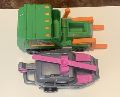 Paw Patrol Rocky Reuse it Truck & Skye Helicopter (Vehicles Only)