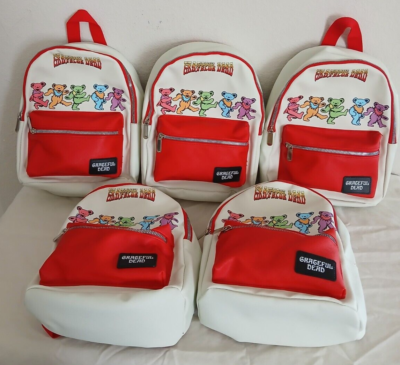 Rocksax Grateful Dead Daypack - Dancing Bears Print, 45cm H X 30cm W X 15cm D, Casual Backpack For School & Festivals - View #9
