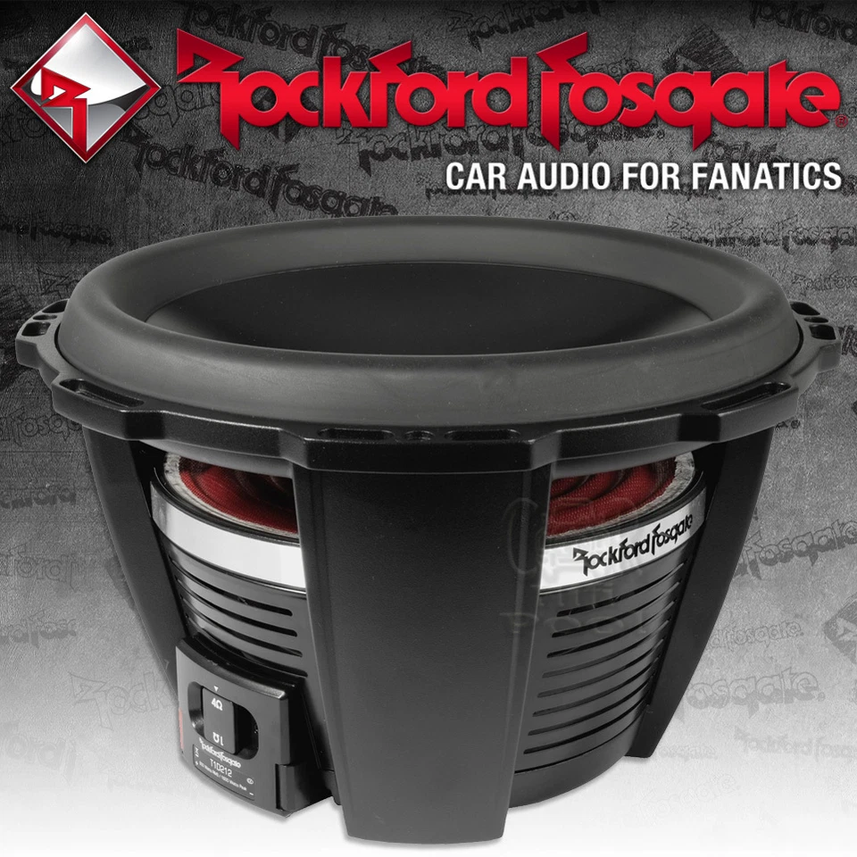 Rockford Fosgate Power T1 T1D2-12 30cm Subwoofer 1600 Watt Bass Woofer Chassis - Bild 1 von 1