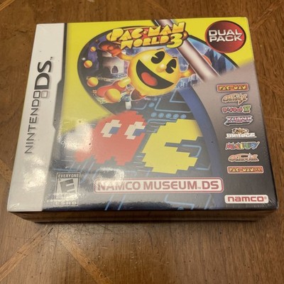 Pac-Man World 3 Namco Museum Dual Pack (Nintendo DS, 2012) Rare Sealed