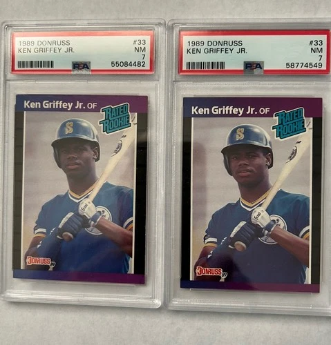 2 Ken Griffey Jr. 1989 Donruss Psa 7