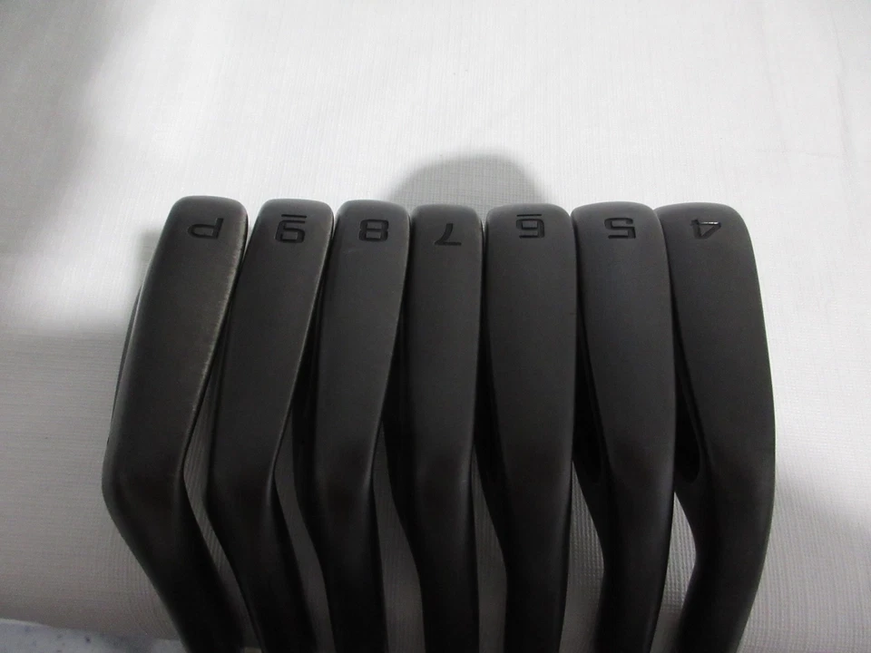 Cobra 2024 King Forged CB/MB Black Iron Set - 4-PW - $-Taper Stiff Steel - MINT - Image 4 of 4