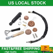 Air Tire Repair Tools Set - 2500rpm Buffer Patch Roller & Tungsten Wheel