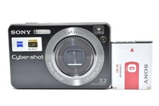 SONY Cyber-shot DSC-W120 Black Compact Digital Camera #K560