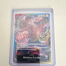 Bandai One Piece Card Game Monkey.D.Luffy P-X...