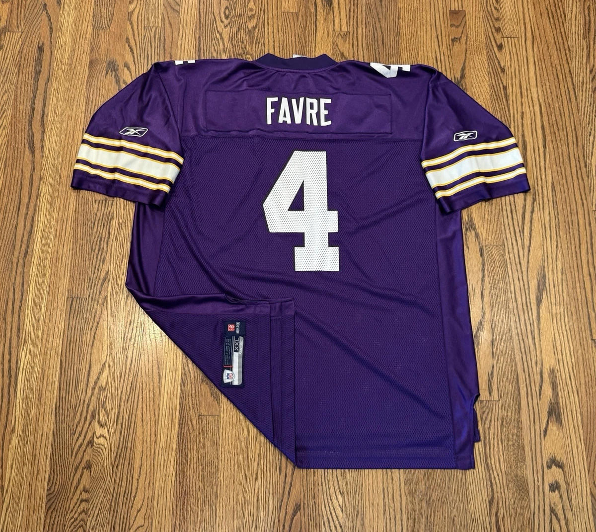 Reebok Minnesota Vikings Brett Favre NFL Fan Apparel & Souvenirs 