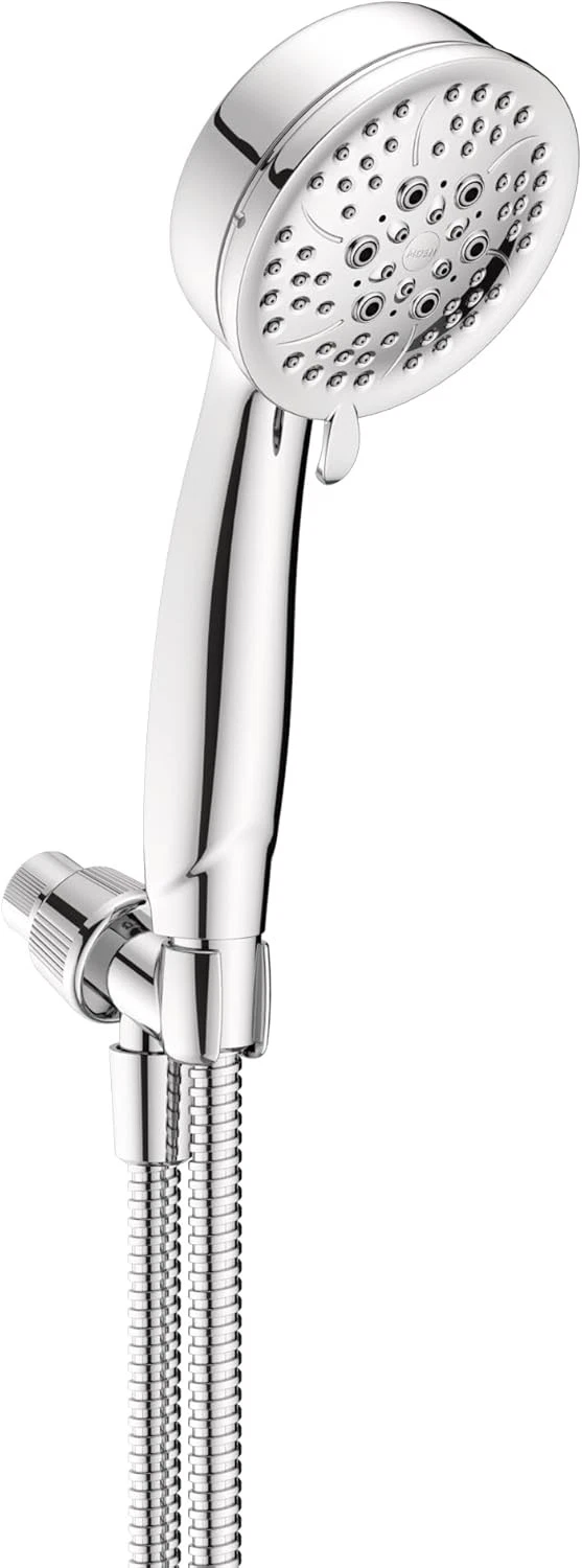 Moen 26015 Caldwell Handheld Shower Head 2.5-GPM 5-Settings - Chrome