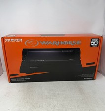 Kicker 49WXA3600.1 Warhorse 3600W Mono Class D Subwoofer Amplifier