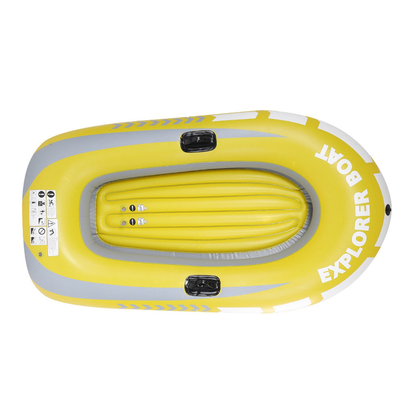 PVC Inflatable Kayak Canoe 2 Person Rowing Air Boat Fishing Drifting Diving BL
