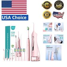 Dual-Action Electric Toothbrush & Water Flosser - Ultimate Oral Care Solution