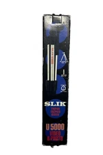 Slik U5000 Lightweight Camera Tripod Photo Video 18" - 45" 1lb 12oz New Open Box