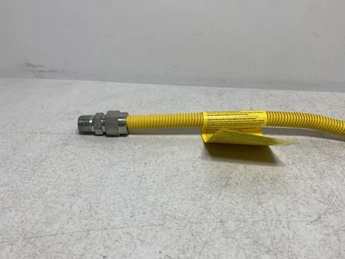 Jones Stephens G71127 Gas Connector 24" Stainless Steel - Picture 2 of 5