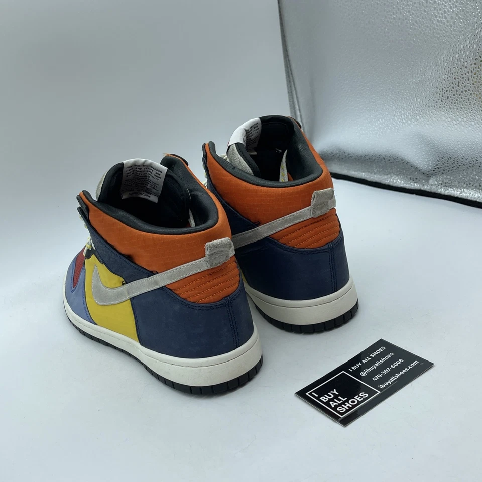 Talla 9 - Nike Dunk Supreme High Be True To Your School Gamuza (321762-611) Foto 4 de 4