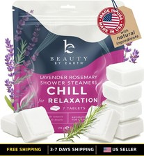 Natural Lavender Aromatherapy Shower Steamers - USA Made Shower Tablets