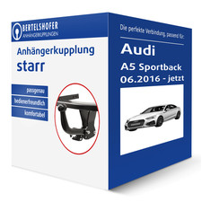 Oris Anhängerkupplung starr für AUDI A5 Sportback Typ F5A/ F5F AHK