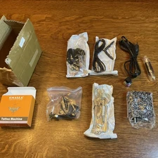 Yuelong Complete Tattoo Kit Tattoo Machine Gun Power Supply Kit TM-342