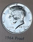 1964-2011  Kennedy Half Dollar Complete Set 158 Coins (Dansco) W/ Proof & Silver
