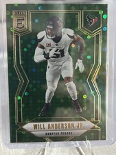 2025 Panini Donruss Elite - Will Anderson #28 Green Disco