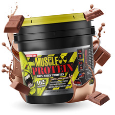 Colossal Labs Whey Protein Choco 12lb 162 Servings Muscle Mass Gain Supplement 10.25 per gallon