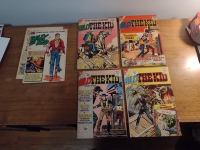 BILLY THE KID CHARLTON COMICS # 13 26 32 33 &  #14 TOBY PRESS 1952