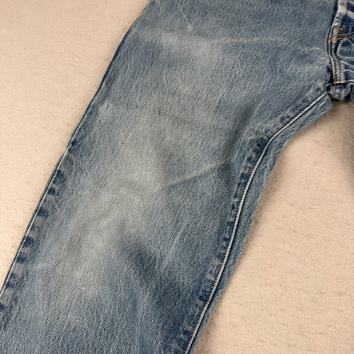 Vintage Levis Jeans Mens 36x36 (Fits 34x33) Blue 501xx Shrink To Fit Faded Y2K - Picture 3 of 18