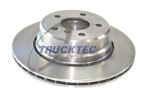 Trucktec Automotive Bremsscheiben Vorne Ø324 Mm InnenbelüFtet FüR BMW X5