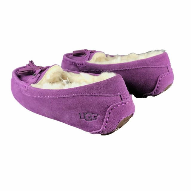 purple ugg moccasins