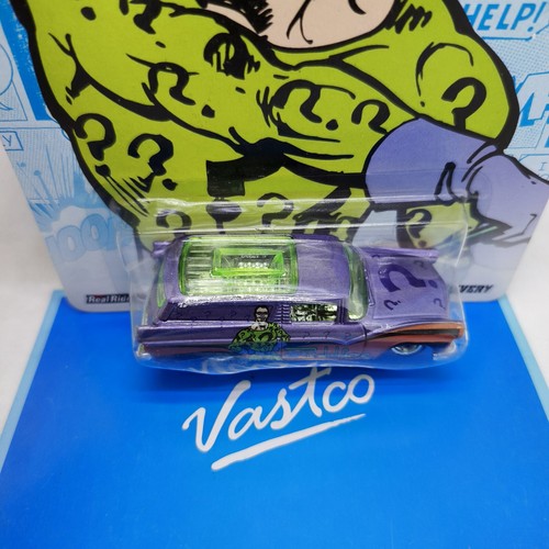 Hot Wheels 2011 Pop Culture The Riddler 8 CRATE DELIVERY DC Comics W6668 - Picture 2 of 5