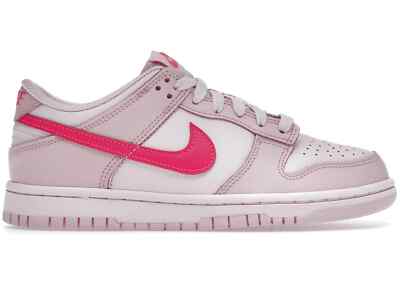 Size 6.5Y - Nike Dunk Low Triple Pink (GS) DH9765-600 | eBay